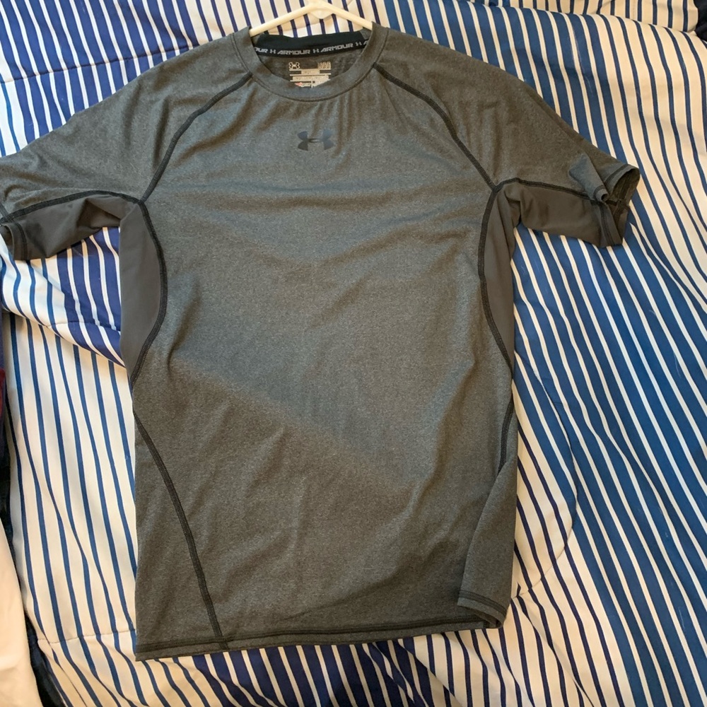 Under Armor compression for shirt.